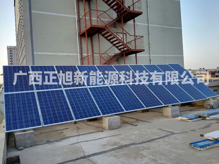 宜州5KW家用太陽能并